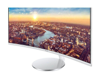 SAMSUNG 34'' C34J791WTP LC34J791WTPXEN Biały - 1133156 - zdjęcie 1